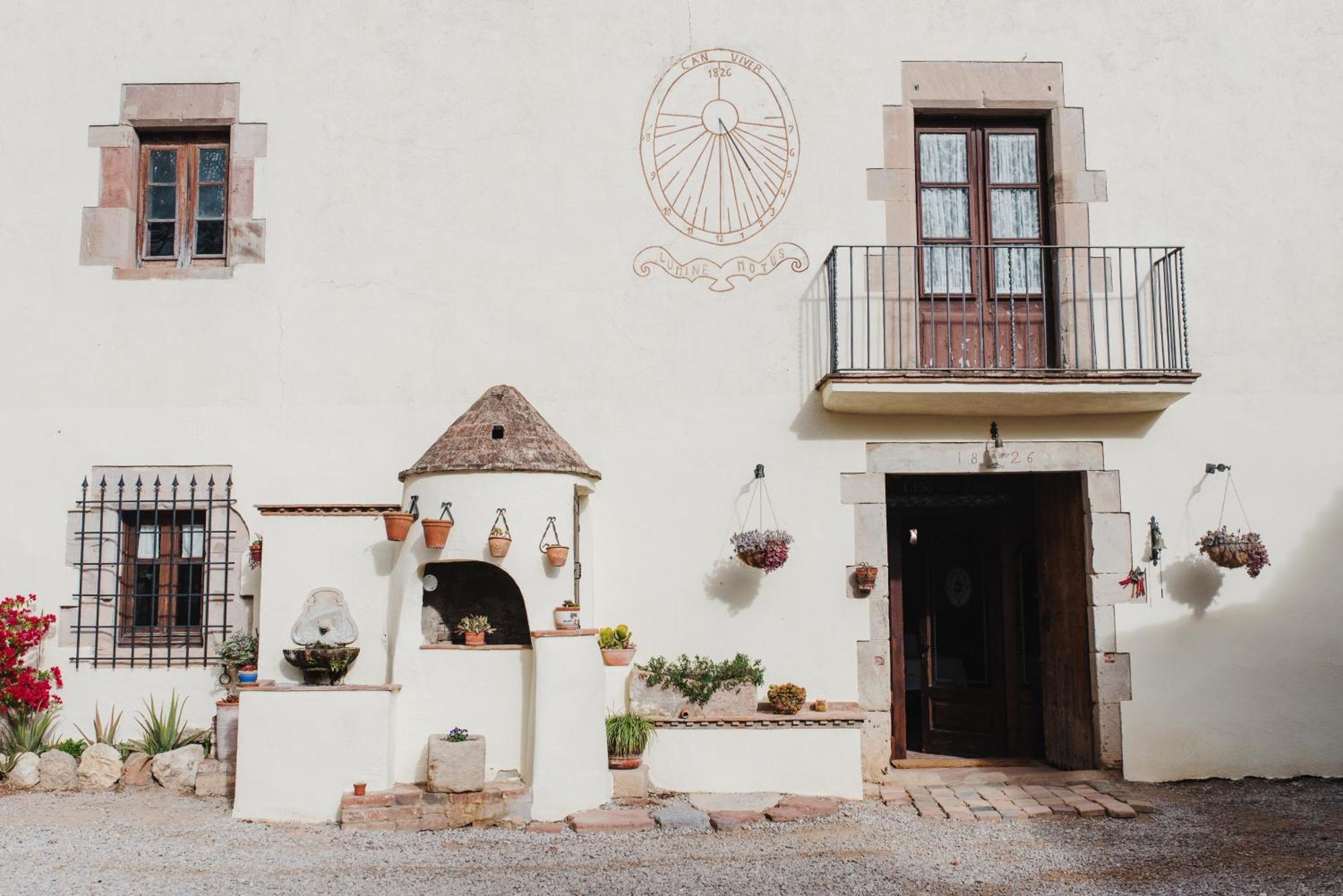 Masia Can Viver - Olive Oil Tourism B&B Bigues I Riells Ngoại thất bức ảnh